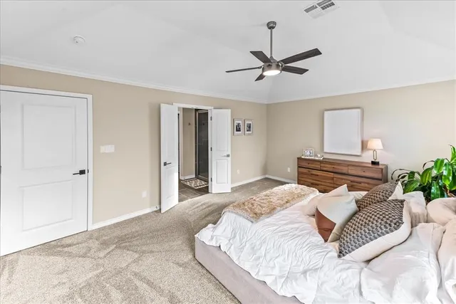 a bathroom with double sink and a mirror