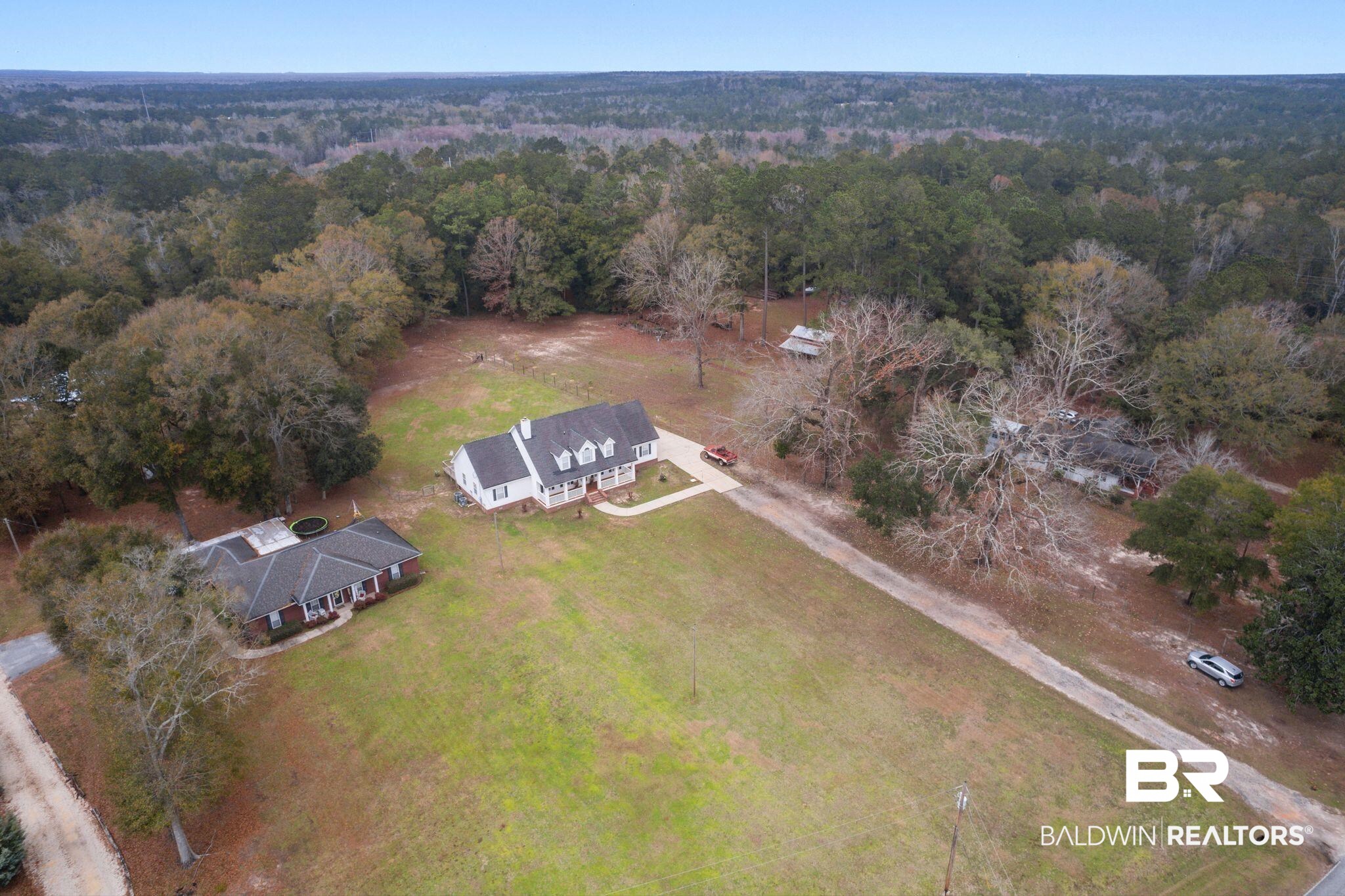 9539 Lakeview Road Bay Minette, AL 36507 - Photo 41 of 45 Drone / aerial view