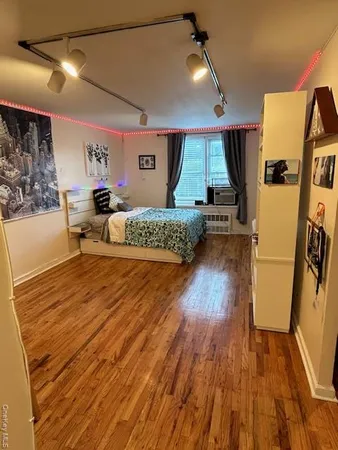 a living room with a couch and a table