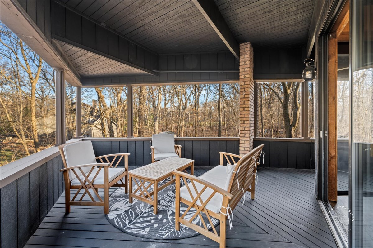 3N286 Klein Road West Chicago, IL 60185 - Photo 16 of 44 a view of a chairs and table in the balcony