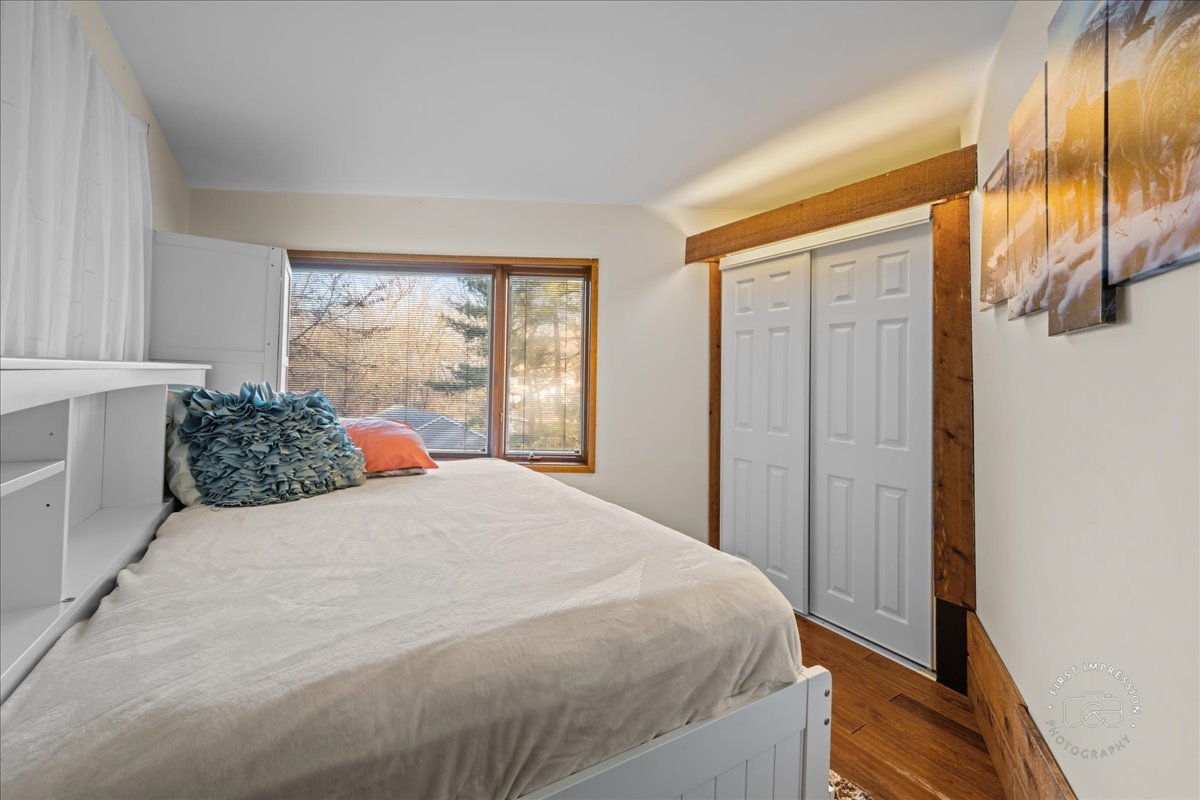 3N286 Klein Road West Chicago, IL 60185 - Photo 22 of 44 a bedroom with a large bed and a large window