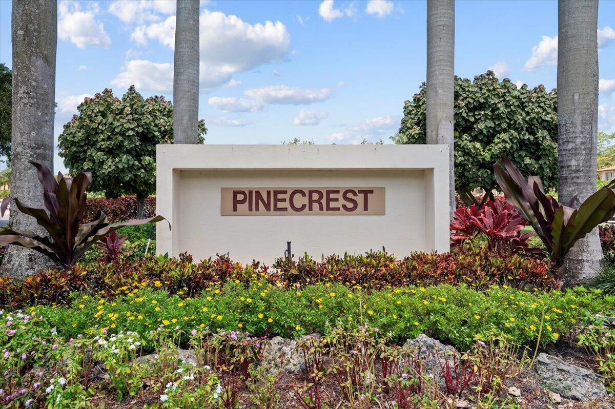 301 Pinecrest Circle, Unit C Jupiter, FL 33458 - Photo 27 of 36 Welcome to Pinec