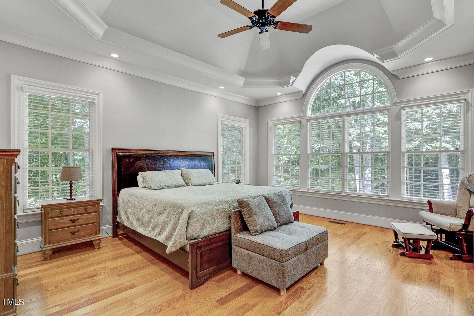 1016 Quiet Ridge Circle Raleigh, NC 27614 - Photo 13 of 31 a spacious bedroom with a bed and a large window