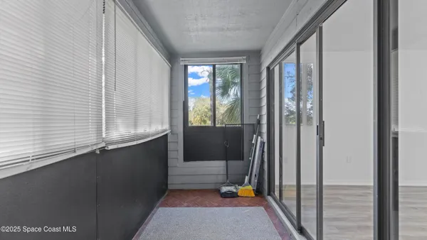 a view of an outdoor space and a balcony