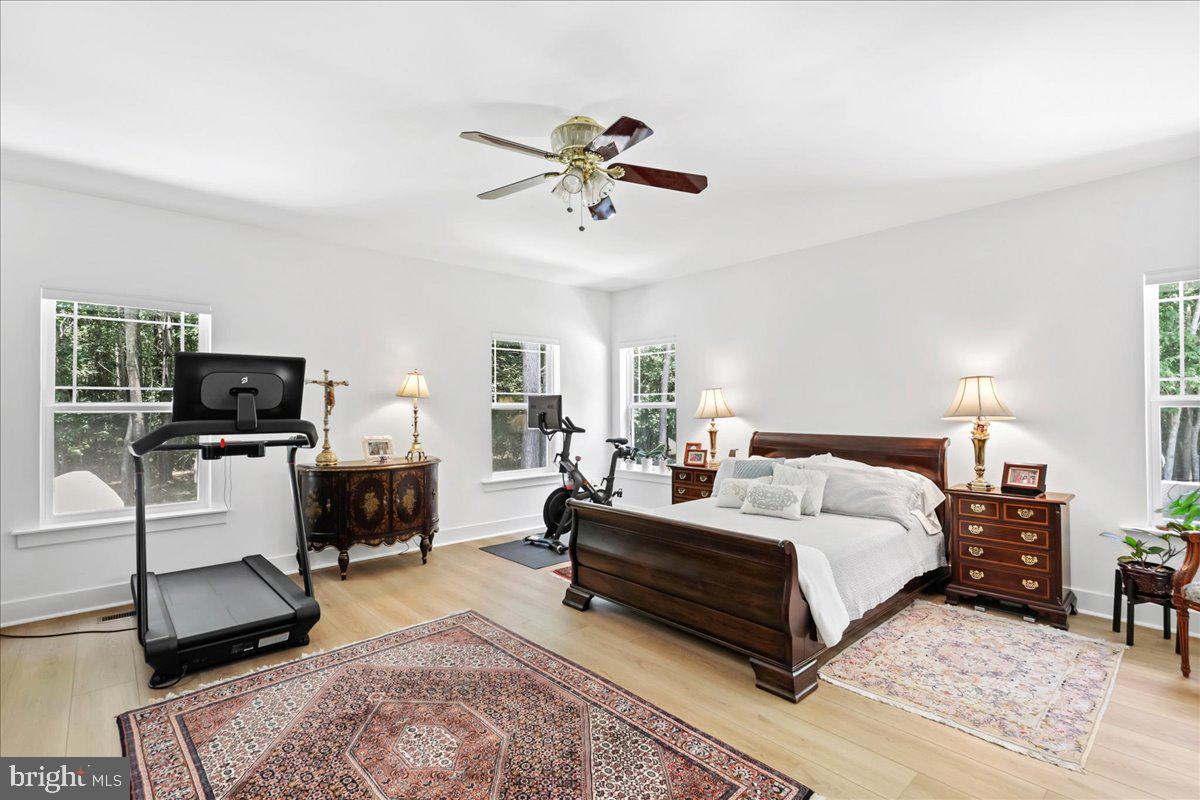36755 Double Bridges Road Frankford, DE 19945 - Photo 17 of 38 a bedroom with a bed a window and a television