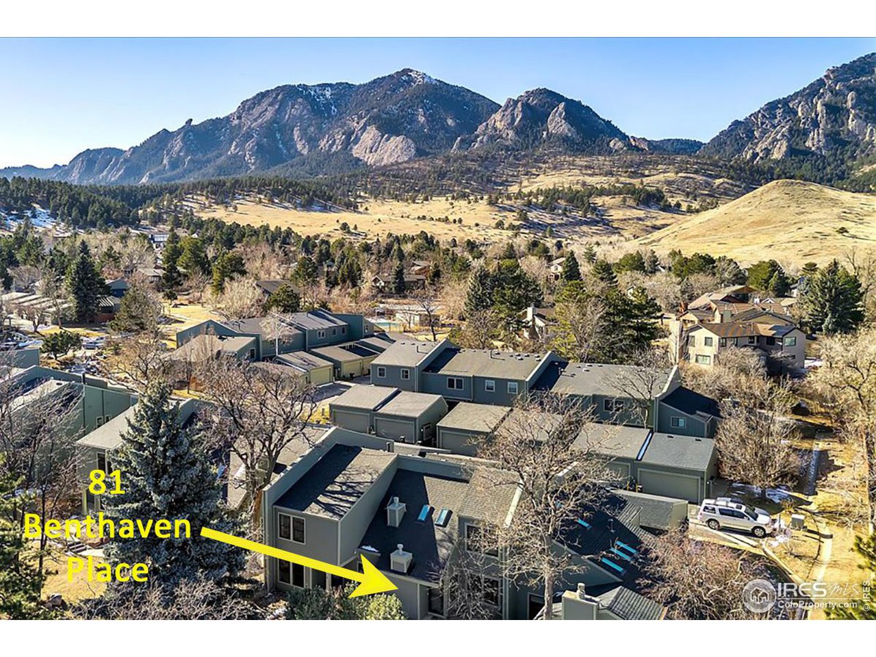 81 Benthaven Place Boulder, CO 80305 - Photo 2 of 32 a view of city and mountain