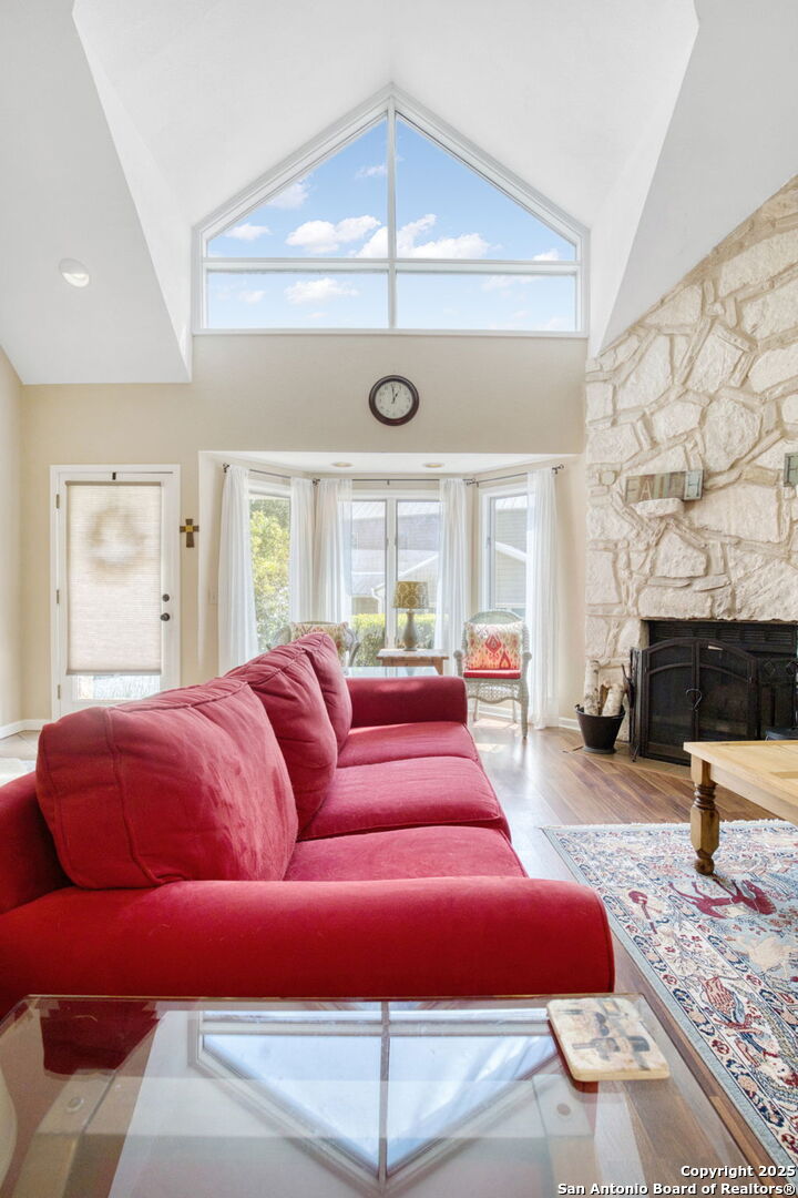 805 Highway 534 Loop, Unit 122 Kerrville, TX 78028 - Photo 15 of 30 a bedroom with a bed a couch and dresser