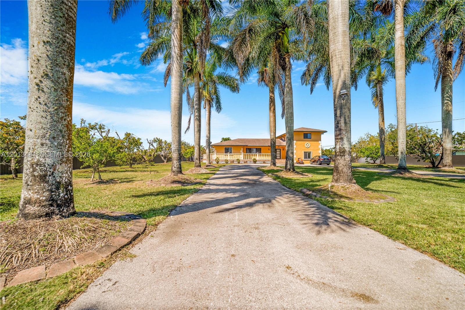26500 Southwest 167th Avenue Homestead, FL 33031 - Photo 3 of 78 a view of a yard with palm tree