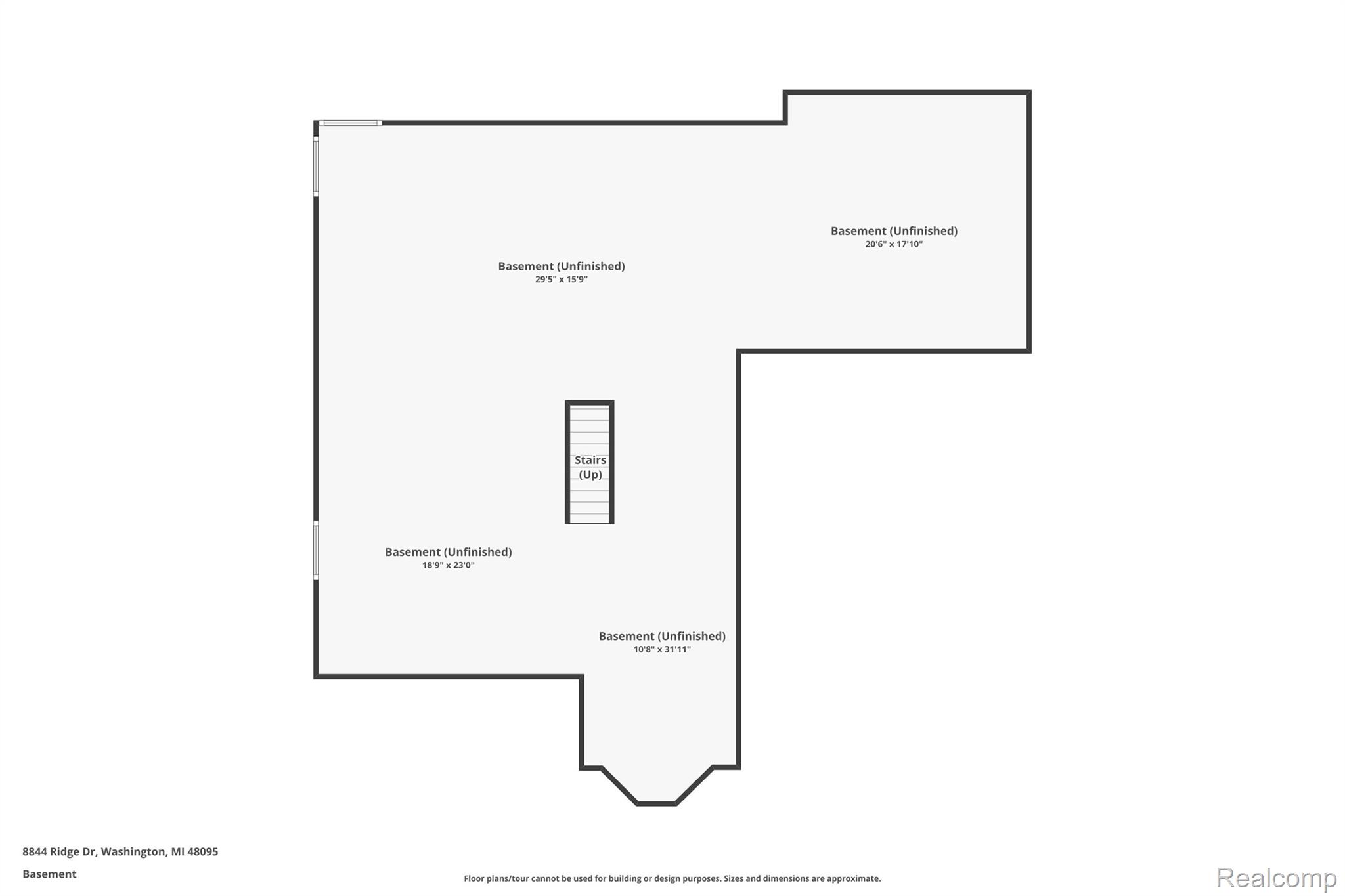 8844 Ridge Drive Washington, MI 48095 - Photo 49 of 51 View of floor plan / room layout