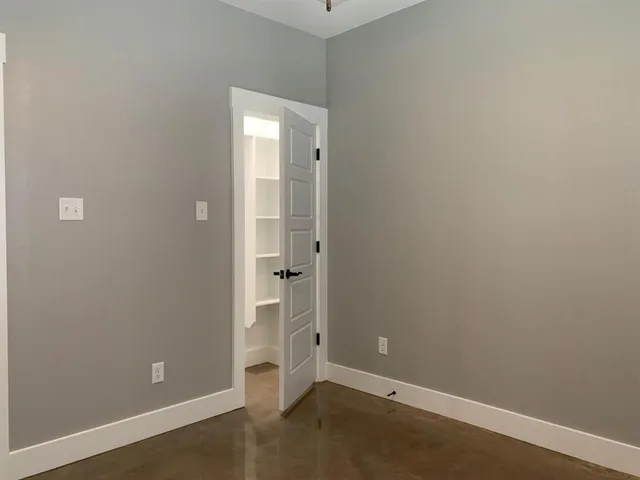 wooden floor in an empty room