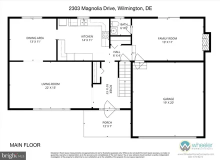 $519,000 | 2303 Magnolia Drive, Wilmington, DE 19810