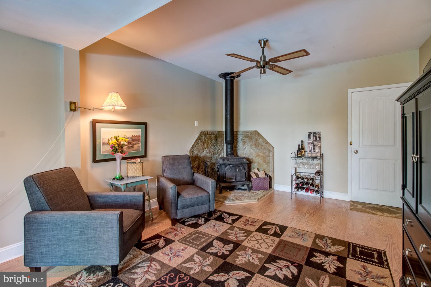 9 Evergreen Lane Hamilton, NJ 08690 - Photo 20 of 44 Family Room Has Wood Burning Stove