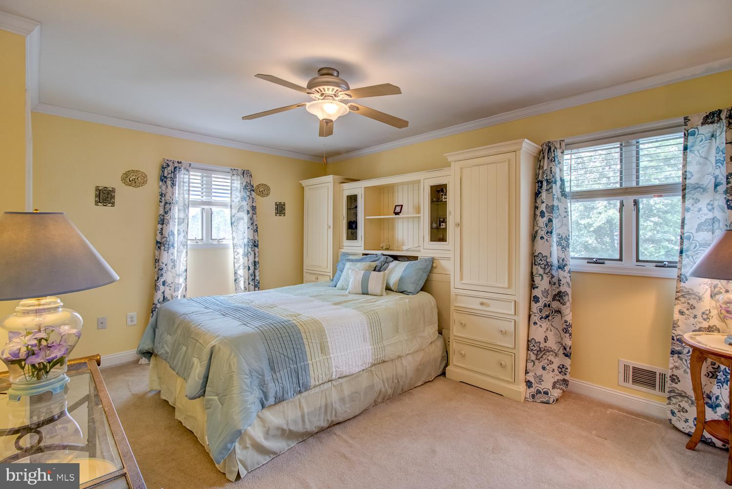 9 Evergreen Lane Hamilton, NJ 08690 - Photo 24 of 44 Master Bedroom With Ceiling Fan