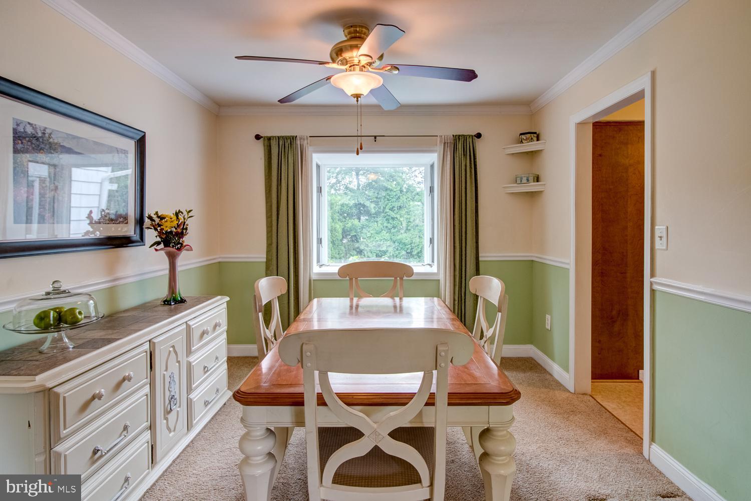 9 Evergreen Lane Hamilton, NJ 08690 - Photo 7 of 44 Formal Dining Room With Ceiling Fan
