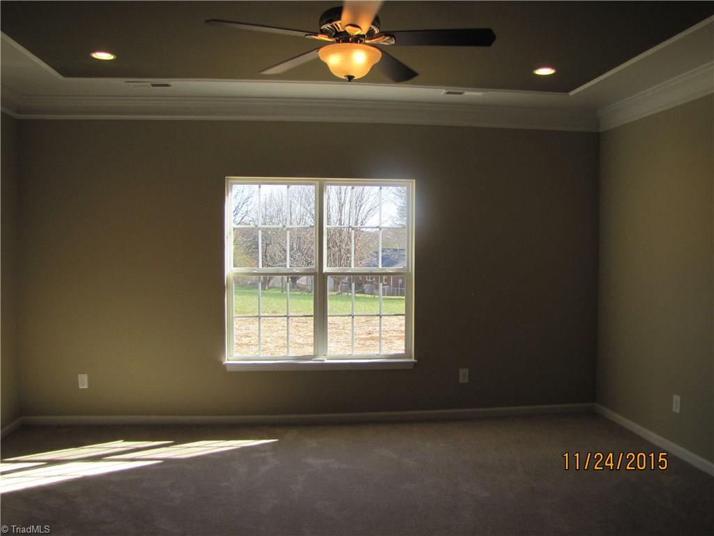 3627 Ruby Road Winston-Salem, NC 27106 - Photo 13 of 30 Master Bedroom. This home has 9ft ceilings throughout.
