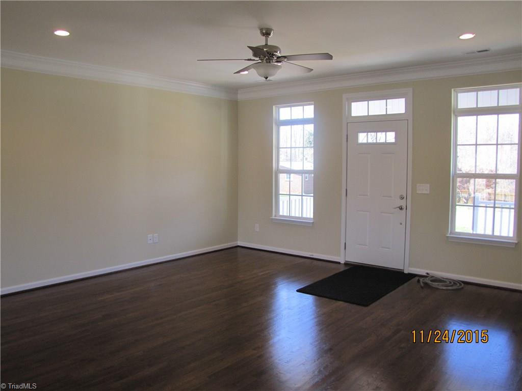 3627 Ruby Road Winston-Salem, NC 27106 - Photo 3 of 30 Living Room. This home has an open floor concept. LR, DR & Kitchen are all open to each other.