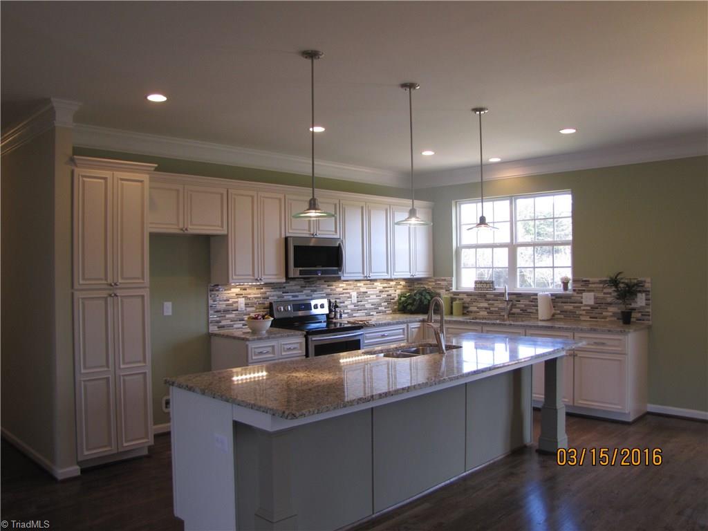 3627 Ruby Road Winston-Salem, NC 27106 - Photo 5 of 30 Big Beautiful New Kitchen. Tons of cabinetry and workspace.