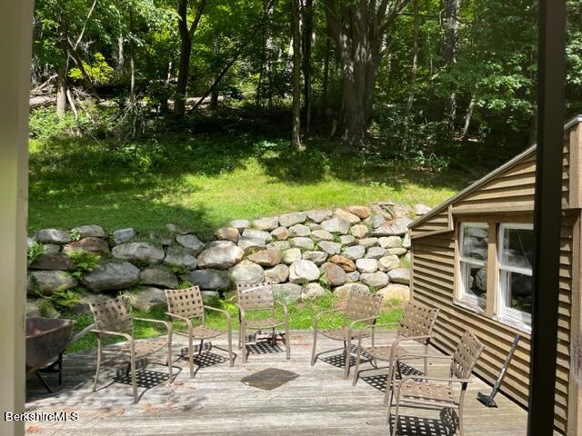 85 Pixley Road Monterey, MA 01230 - Photo 2 of 20 a backyard of a house with lots of green space
