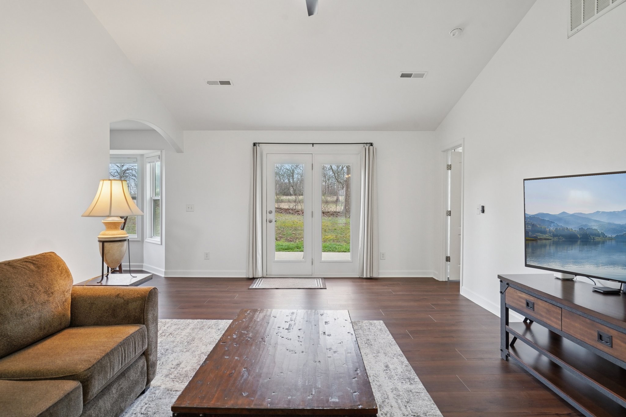206 Hickory Pointe Dickson, TN 37055 - Photo 8 of 28 a living room with furniture and a flat screen tv