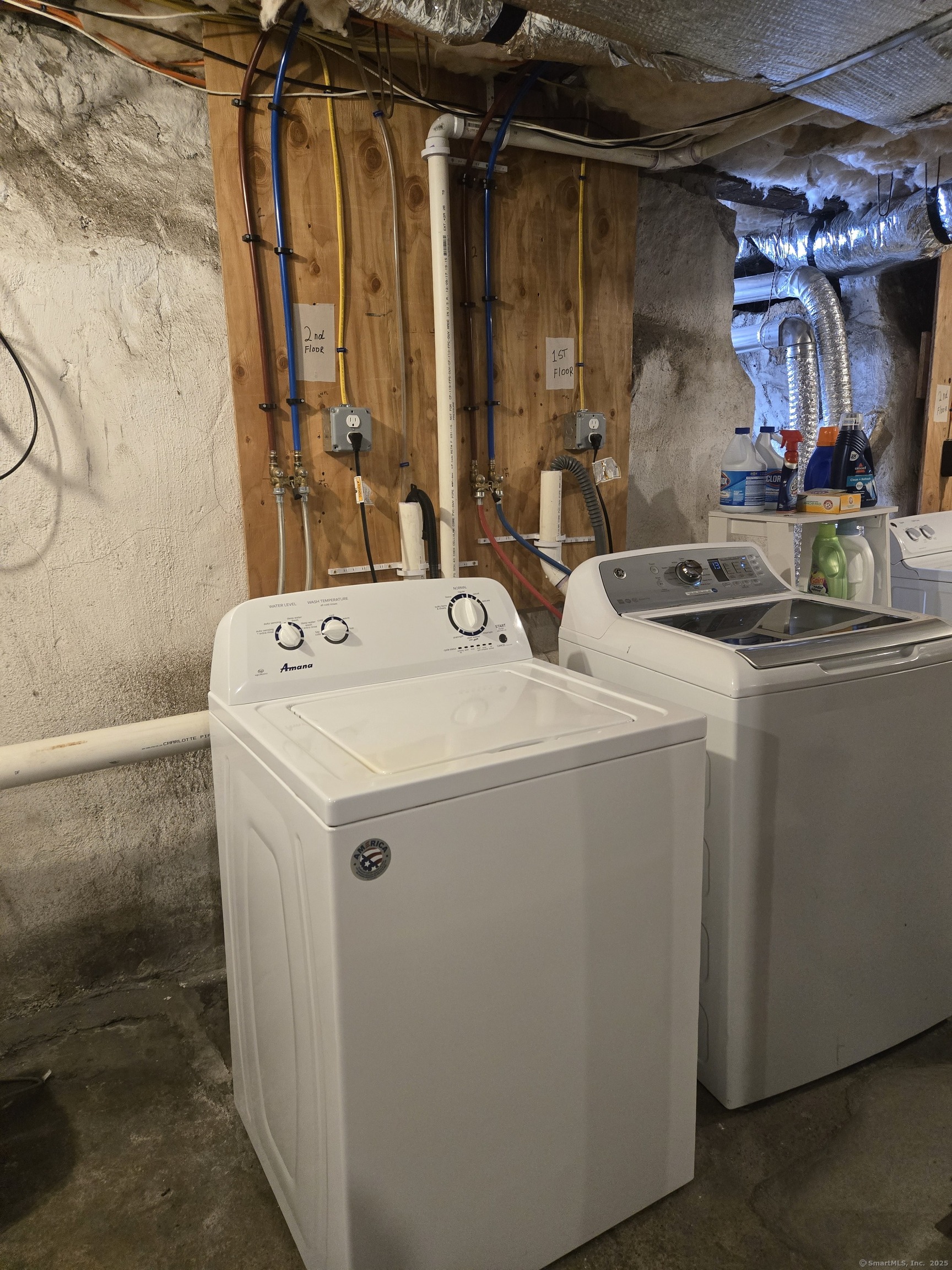 112 Liberty Street Pawcatuck, CT 06379 - Photo 16 of 22 a utility room with dryer and washer