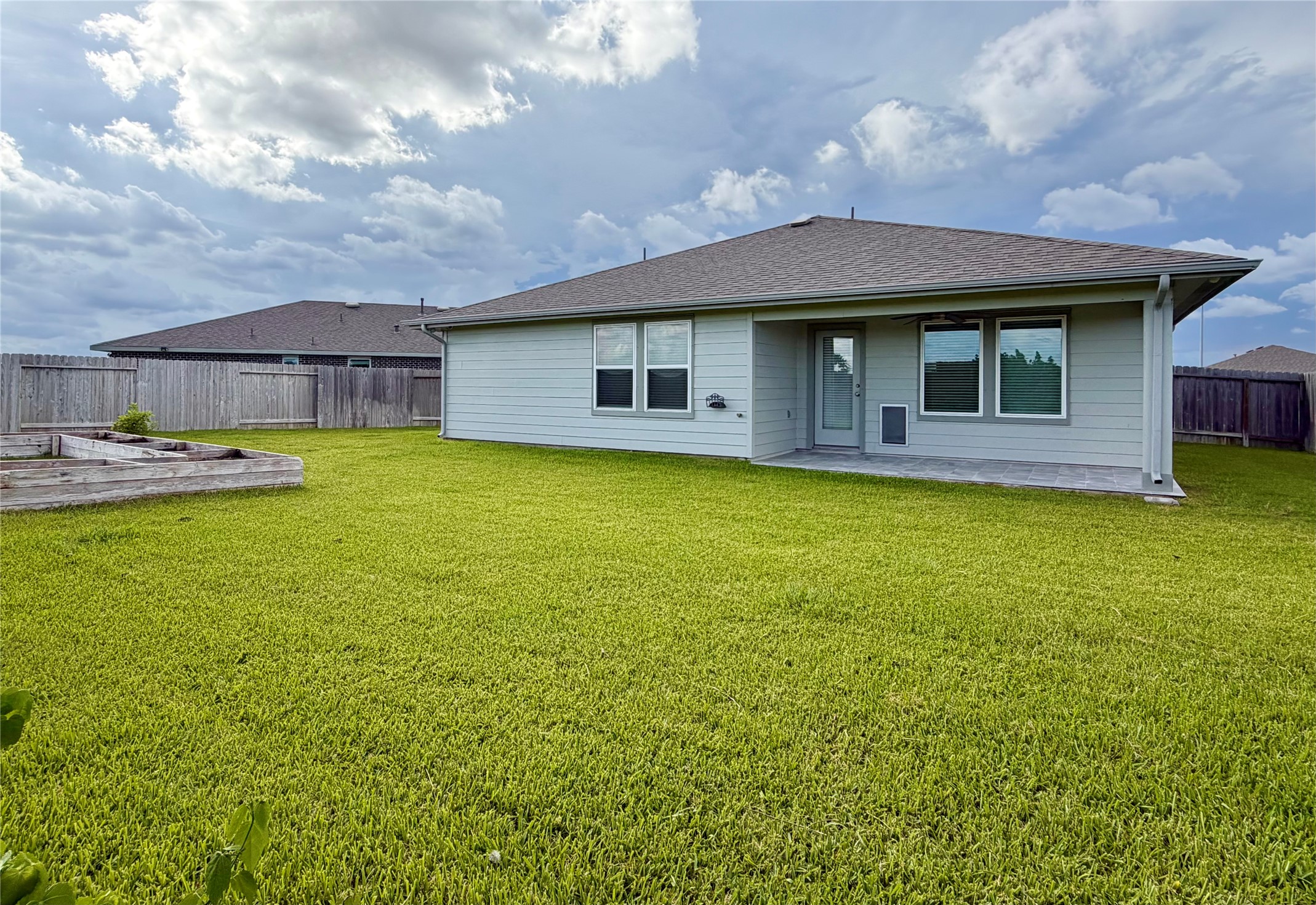 41 Desert Spring Lane Manvel, TX 77578 - Photo 14 of 18 Large spacious backyard with lots of possibilities to make your own.