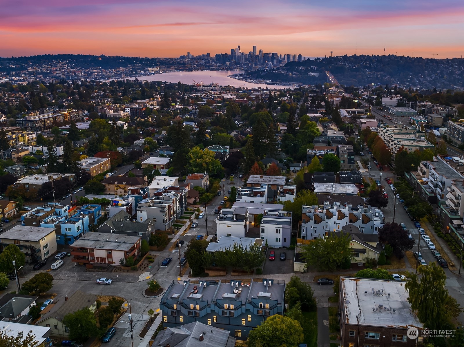 966 North Allen Place Seattle, WA 98103 - Photo 7 of 38 an aerial view of a city