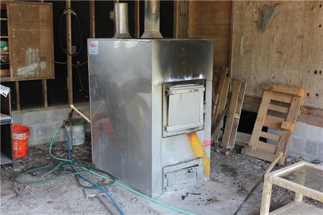 380 Petersburg-Chestnut Ridge Road Petersburg, TN 37144 - Photo 9 of 20 Hardy Wood Heater in Detached Garage