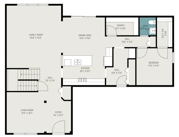 an aerial view of residential houses with outdoor space and swimming pool