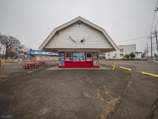 an outdoor space with patio