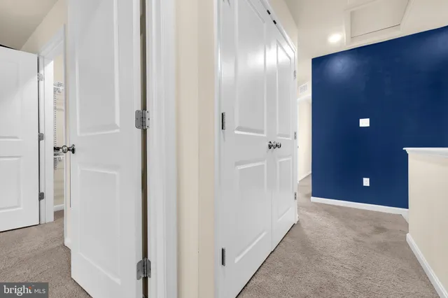 a view of a elevator and an entryway