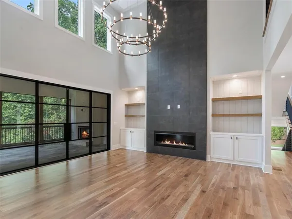 a bathroom with a bathtub and a sink