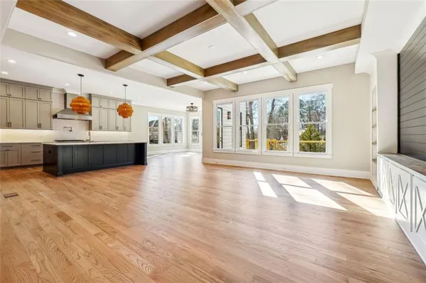 a bathroom with a bathtub and a sink