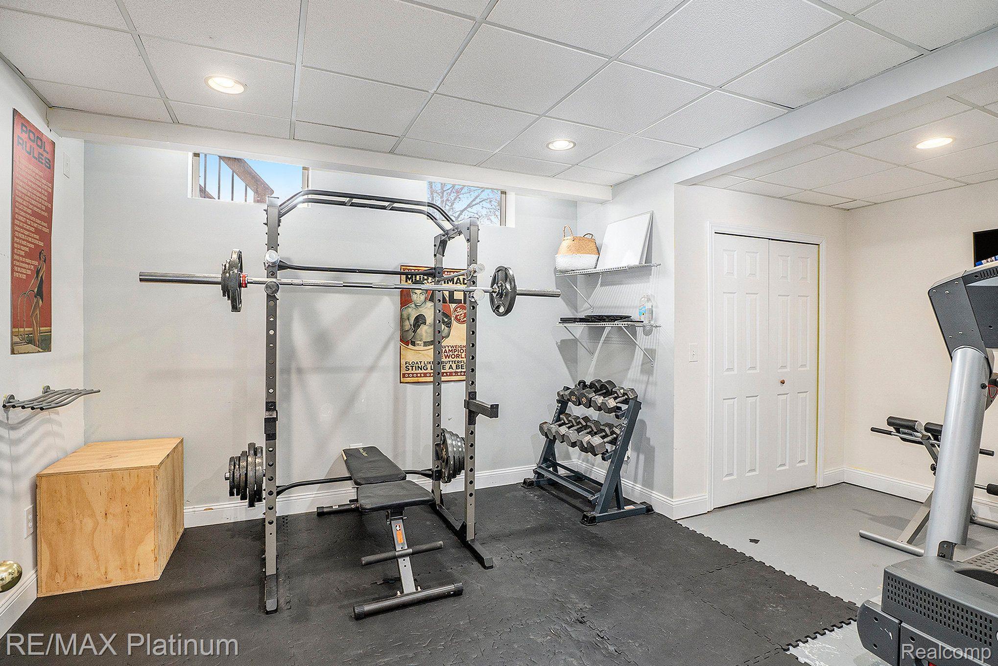 1112 Thorn Ridge Drive Howell, MI 48843 - Photo 20 of 30 Lower Level Gym (Flex Room)
