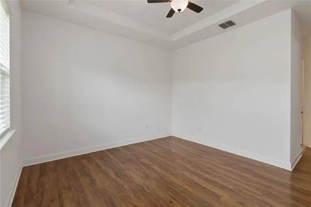 wooden floor in an empty room