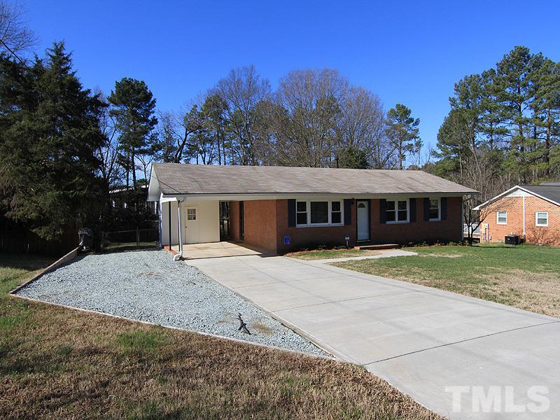 1822 Stage Road Durham, NC 27703 - Photo 2 of 16 Nice wide gravel parking pad for those extra vehicles!