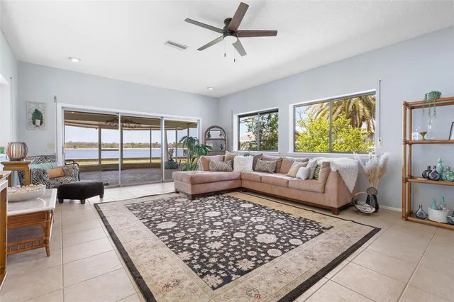 a view of a living room