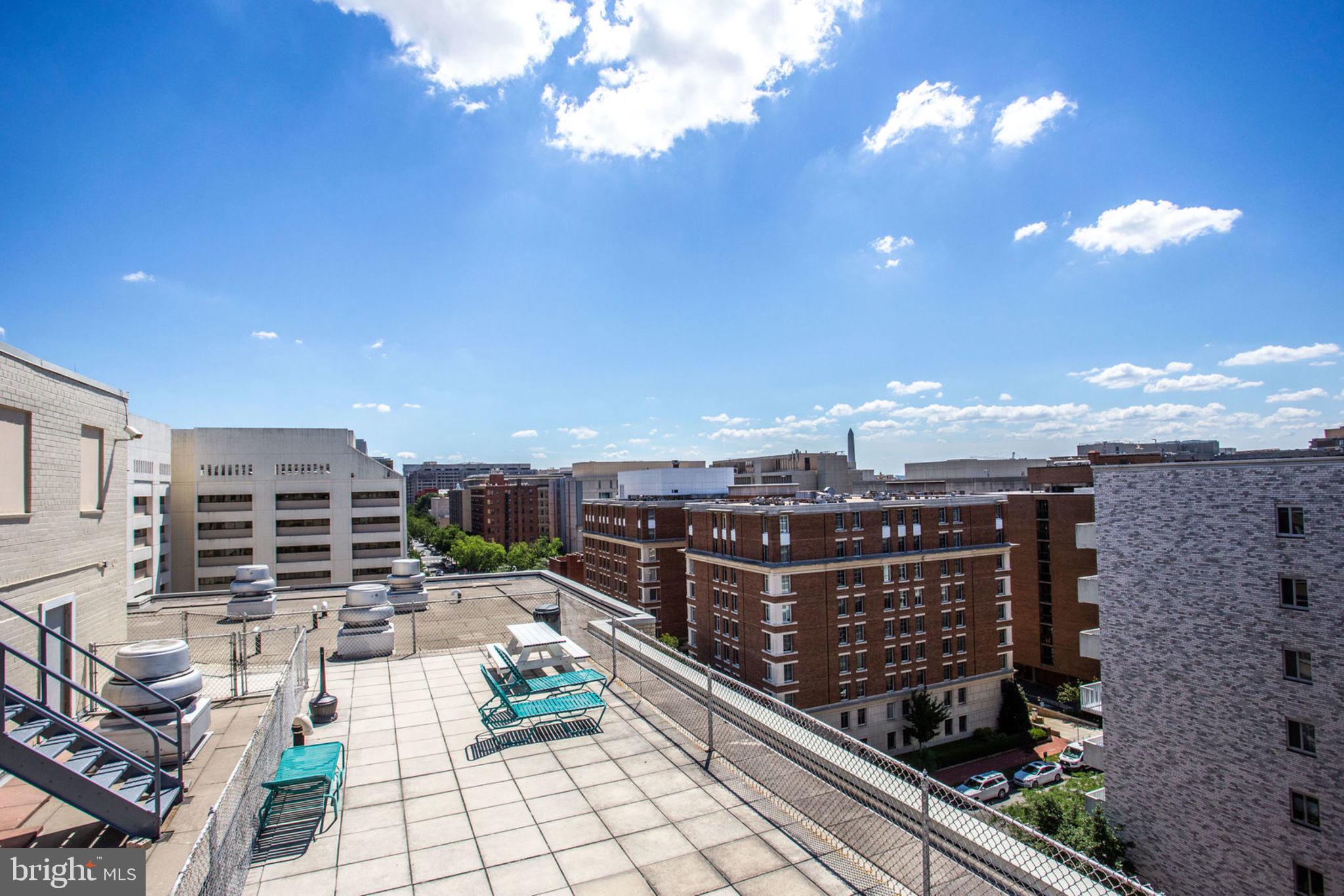 2401 H Street Northwest, Unit 202 Washington, DC 20037 - Photo 12 of 23 a view of a balcony with city view