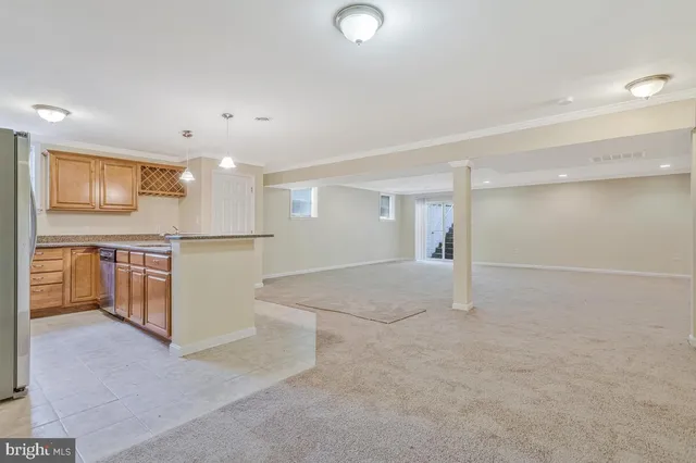 a view of empty room