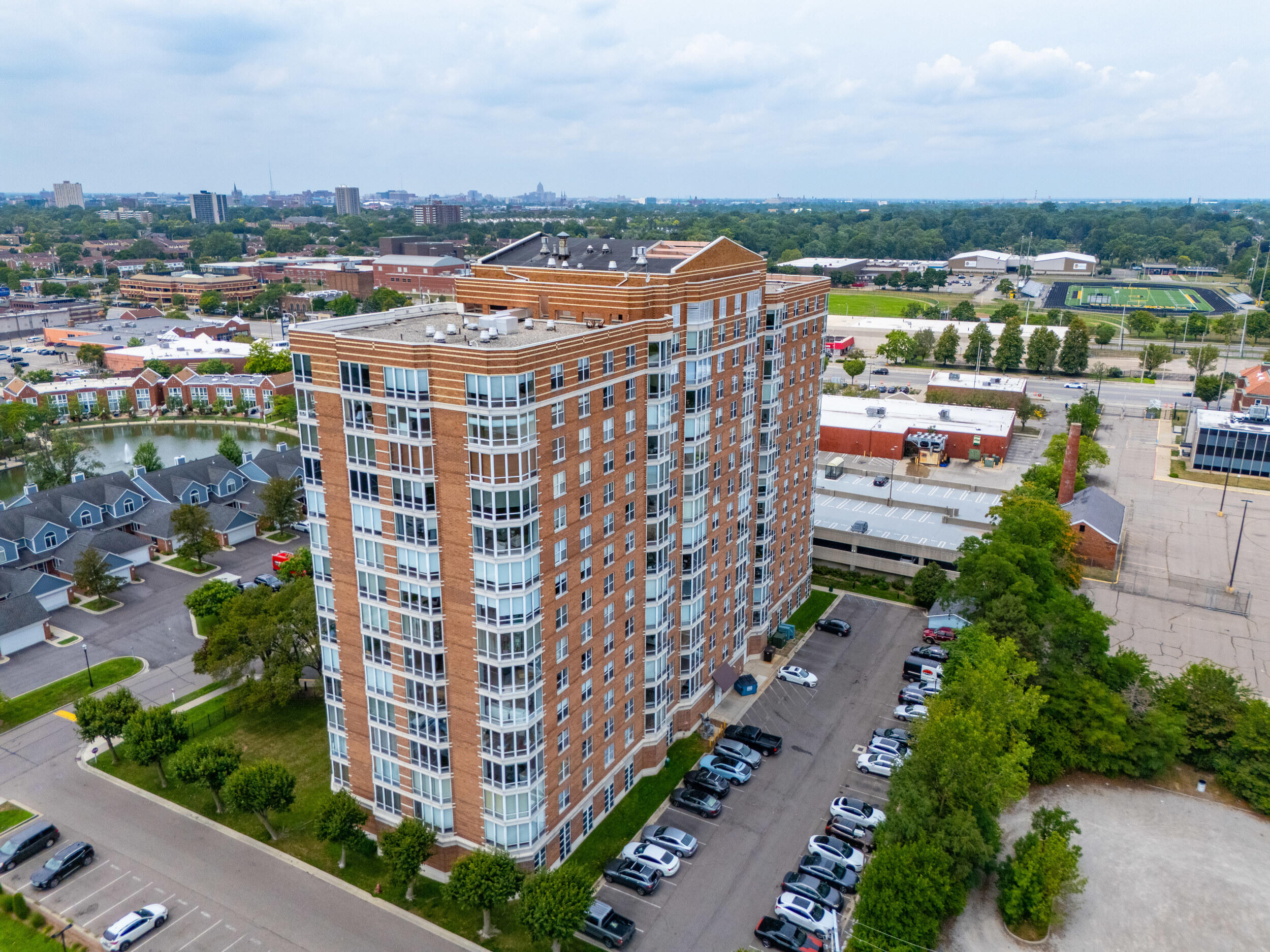 250 East Harbortown Drive, Unit 103 Detroit, MI 48207 - Photo 24 of 25 drone-7