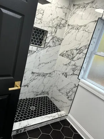 a view of a wooden floor