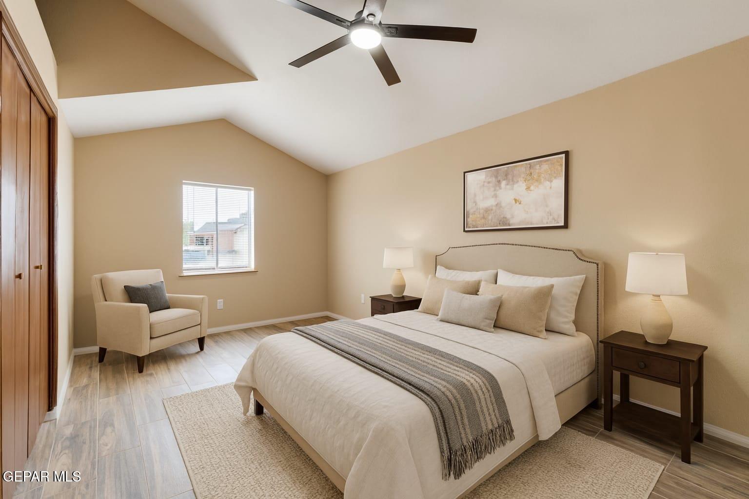 6708 Stone Court El Paso, TX 79924 - Photo 13 of 22 a bedroom with bed and window