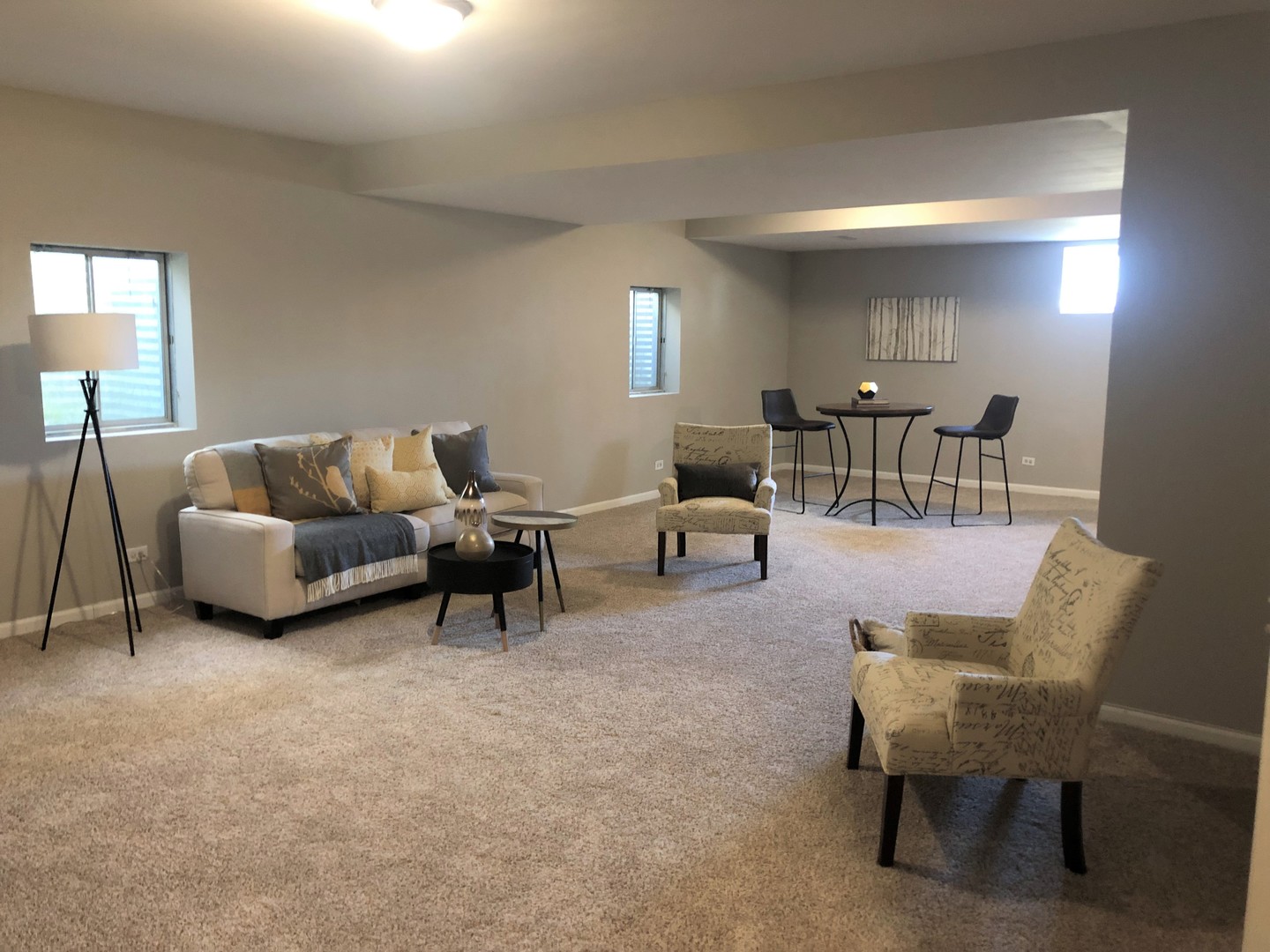 13315 Blakely Drive Plainfield, IL 60585 - Photo 16 of 20 a living room with furniture and a wooden floor