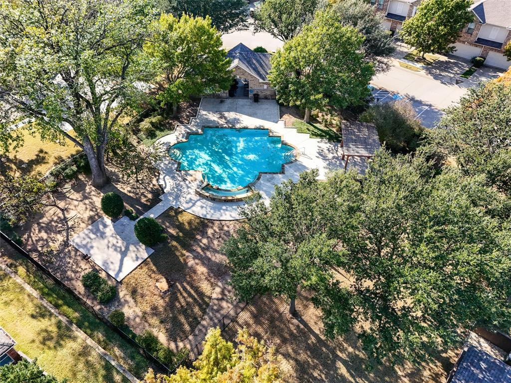 3404 Belladonna Drive Plano, TX 75093 - Photo 23 of 24 a view of a back yard with green space
