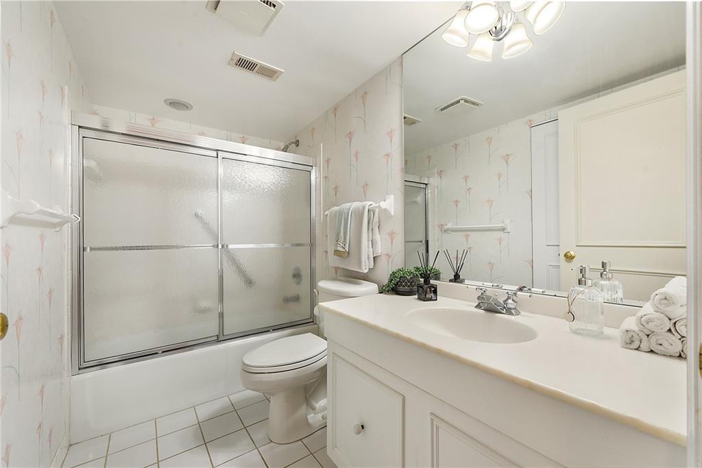 300 Fox Chapel Road, Unit 405 Pittsburgh, PA 15238 - Photo 25 of 30 a bathroom with a sink toilet and shower