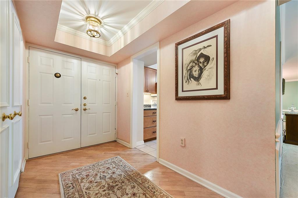 300 Fox Chapel Road, Unit 405 Pittsburgh, PA 15238 - Photo 6 of 30 a view of a hallway with closet and a window