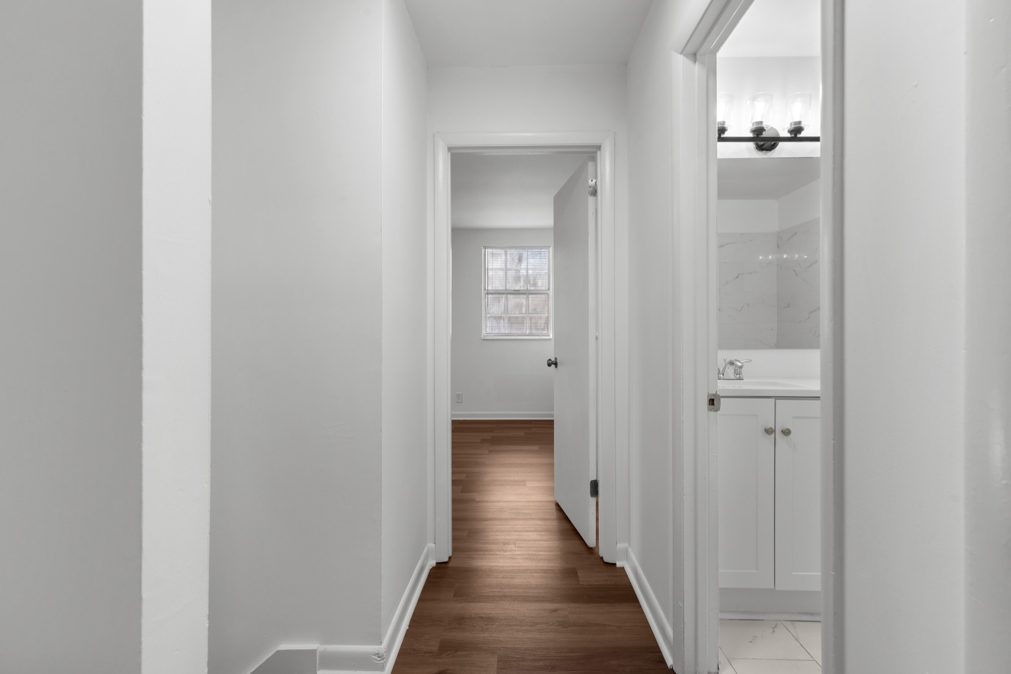 612 Andrea Court Antioch, TN 37013 - Photo 16 of 28 a view of a hallway with wooden floor