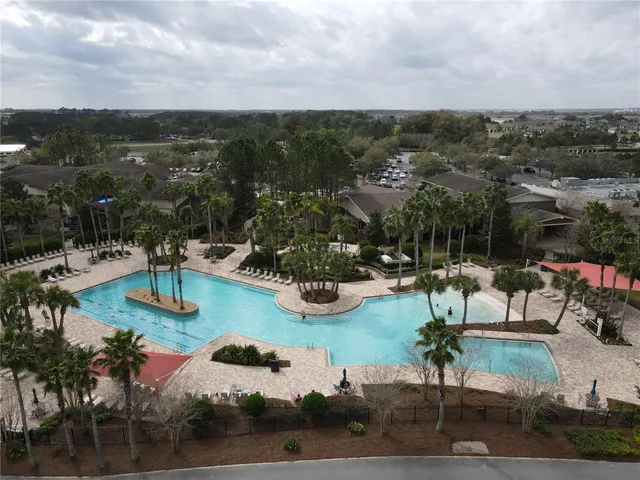a view of a swimming pool