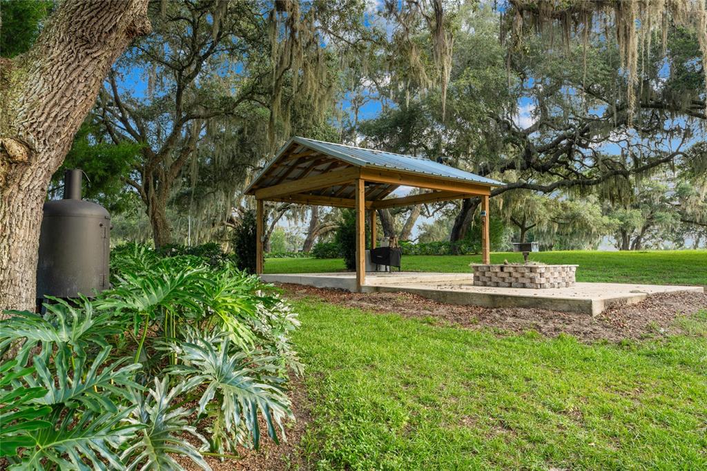 21679 Southwest 106th Lane Road Dunnellon, FL 34431 - Photo 50 of 88 a view of a yard with plants and large trees
