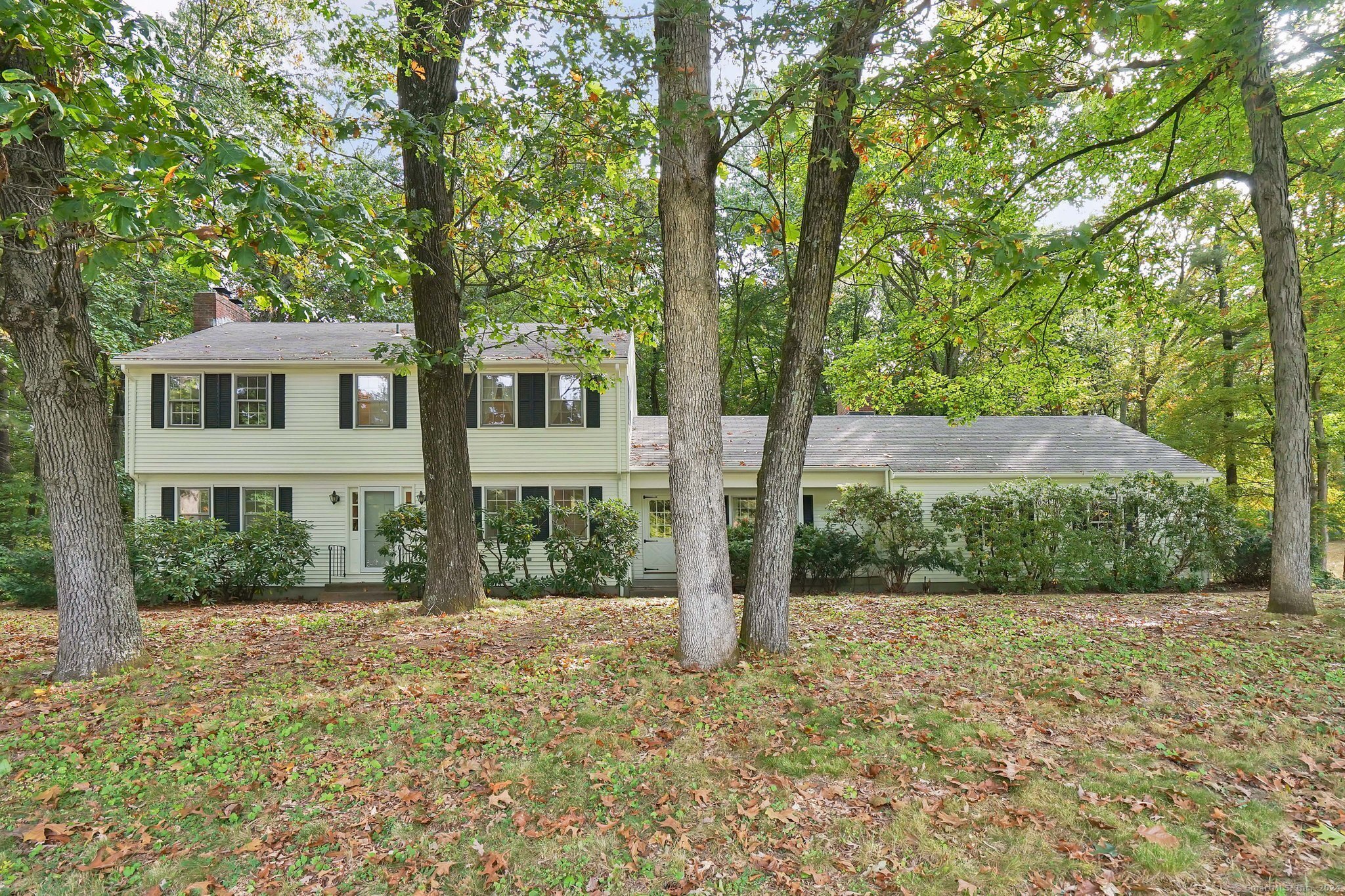 22 Parsons Road Somers, CT 06071 - Photo 1 of 1 front view of a house with a yard