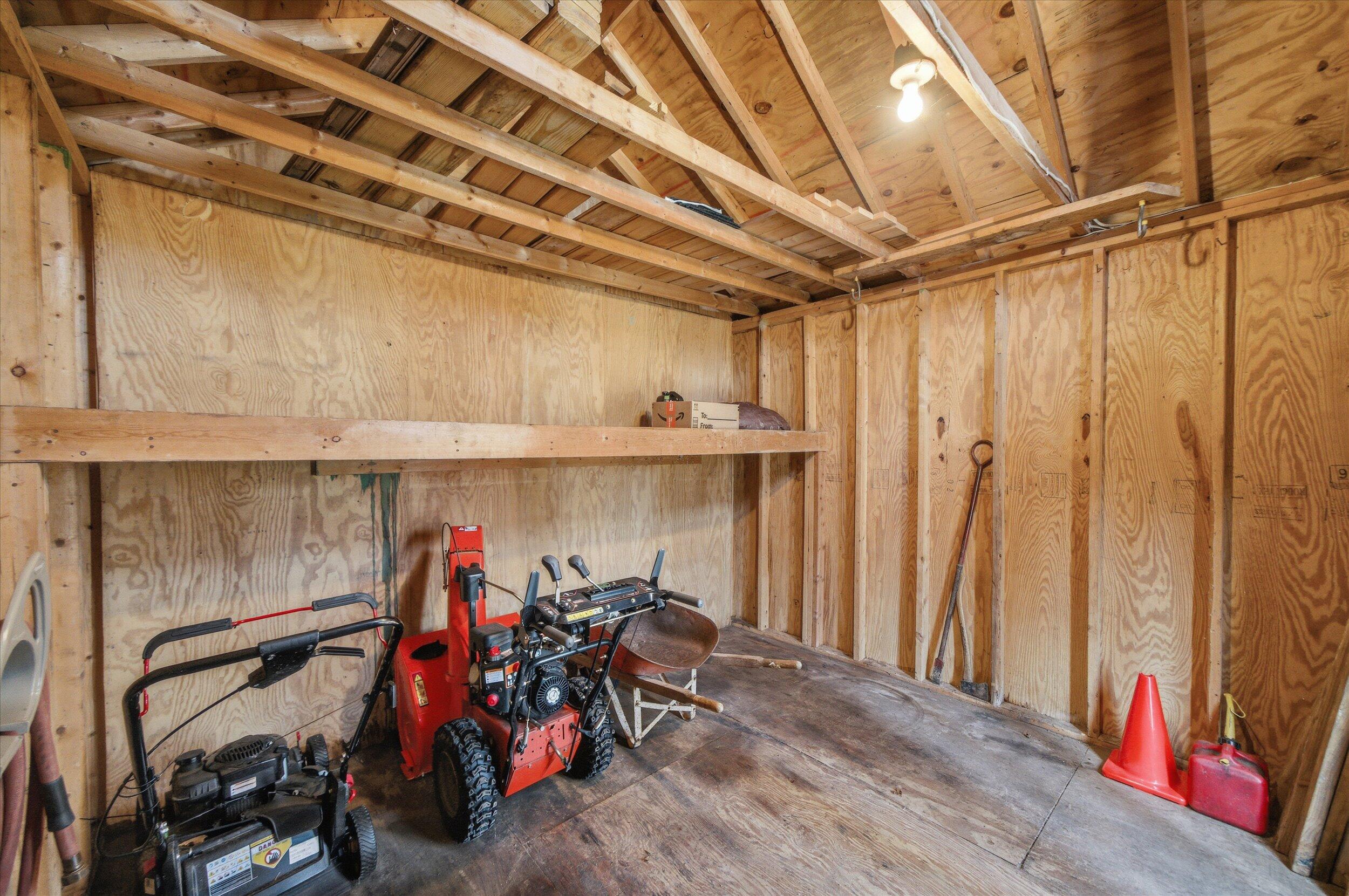 9561 Maple Tree Road Kewaskum, WI 53040 - Photo 35 of 46 one side unfinished for storage